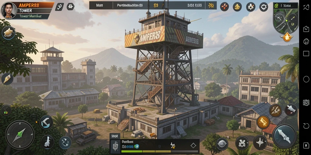 Gameplay seru Tower Defense di AMPER88 dengan grafis menawan.