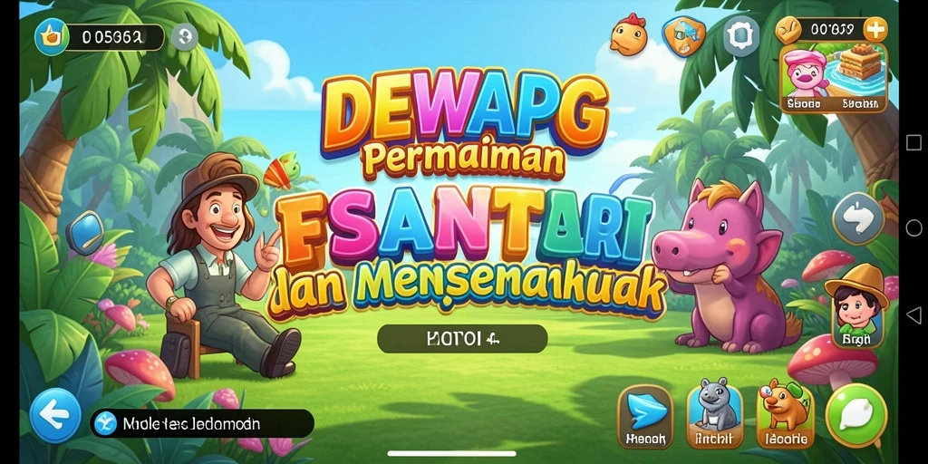 Gameplay seru dan menyenangkan dari DEWAPG yang dapat dinikmati semua kalangan.