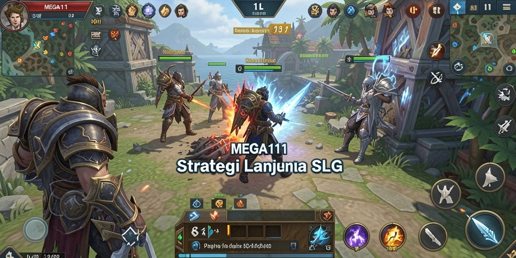 Tampilan gameplay MEGA111 yang mendebarkan dan penuh strategi.