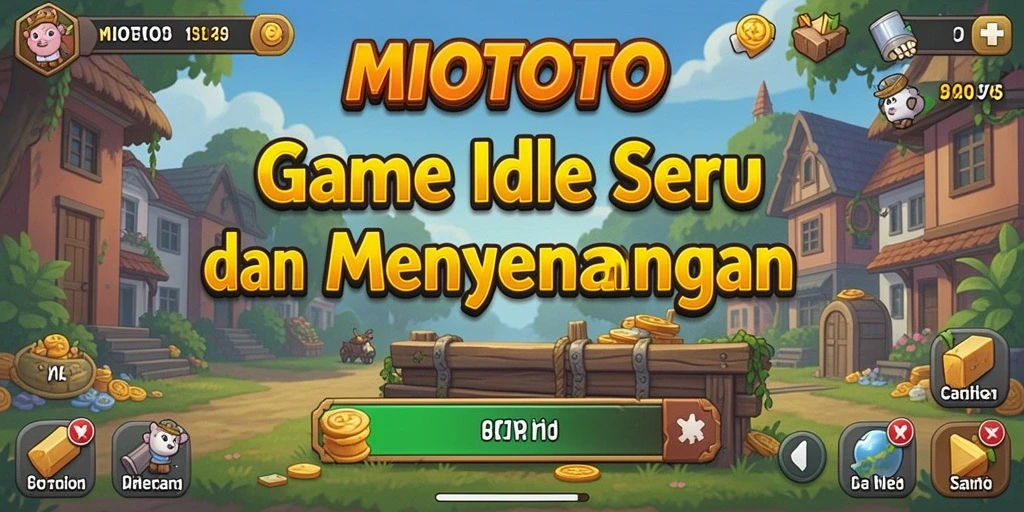 Tampilan gameplay MIOTOTO yang menarik dan interaktif.