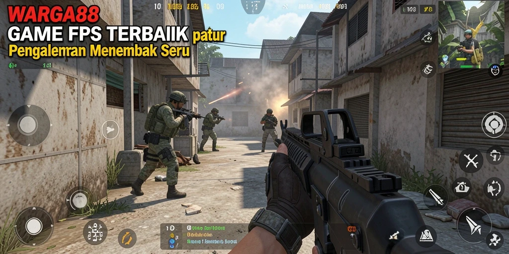 Screenshot menunjukkan aksi seru dalam game WARGA88 dengan grafik luar biasa.